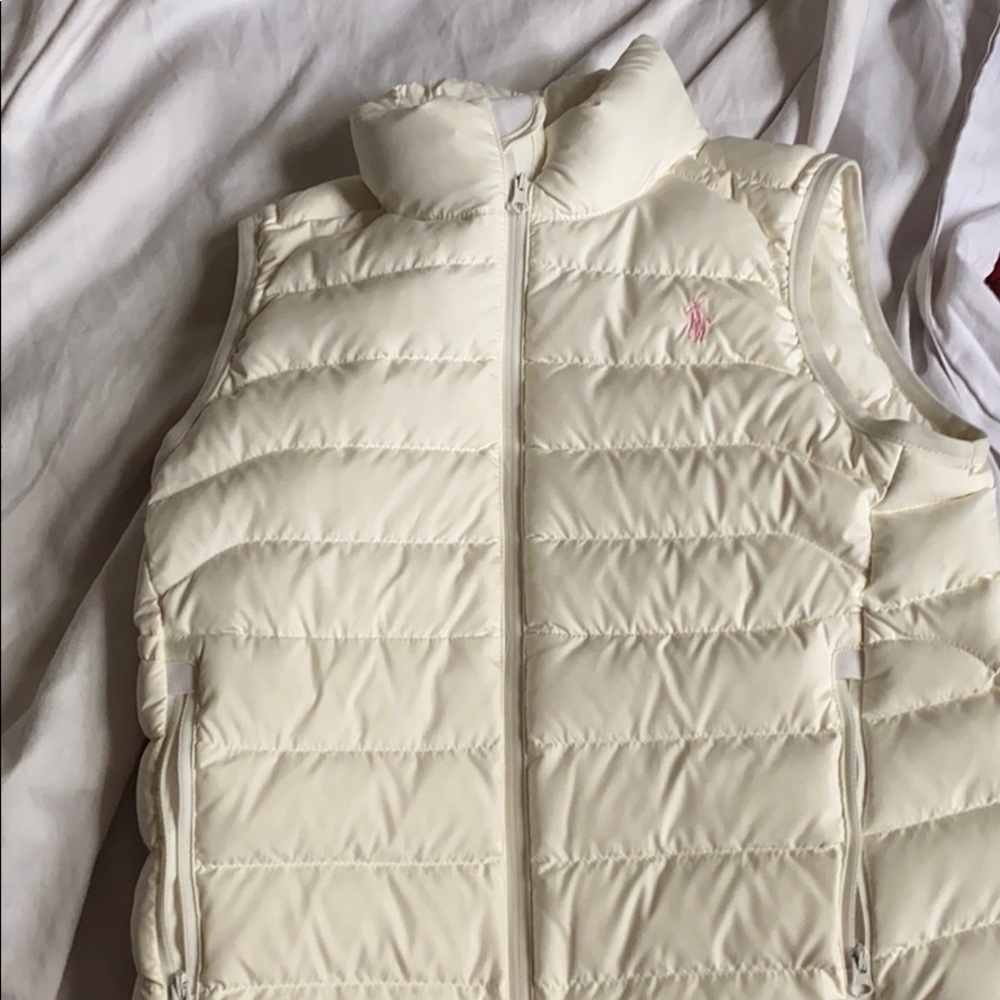 Girls Polo Leather Vest